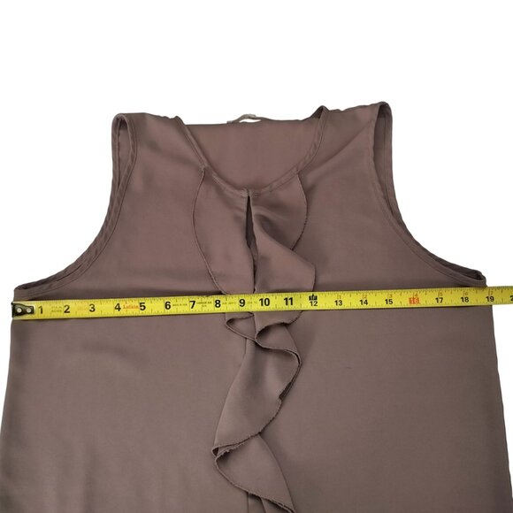VIOLET&CLAIRE BLOUSE Sleeveless Size Medium Mauve - Picture 6 of 8
